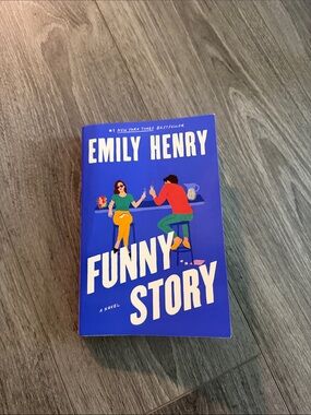 Emily Henry "Funny Story" Paperback Novel - Bright Blue Cover